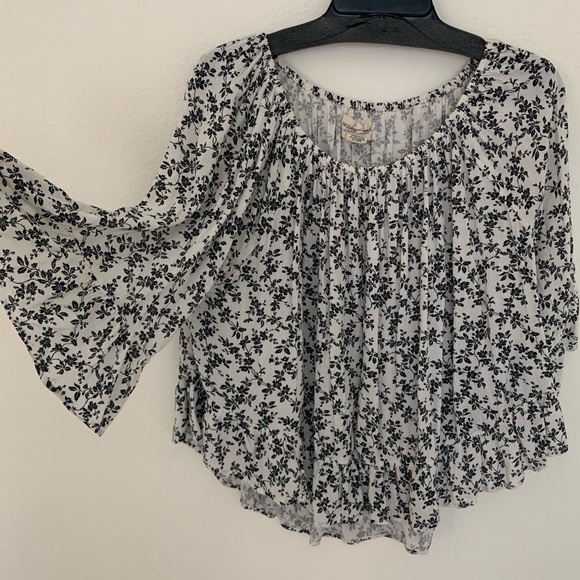 Denim & Supply Ralph Lauren Tops - Flowery Blouse Denim Supply Company